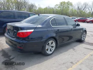 2010 BMW 5 Series 528i with VIN WBANU5C53AC129295, listed as a IAAI auction lot 42004350 with 183,252 mi miles and . Bid and sale history available at carsss.com. Image 4.