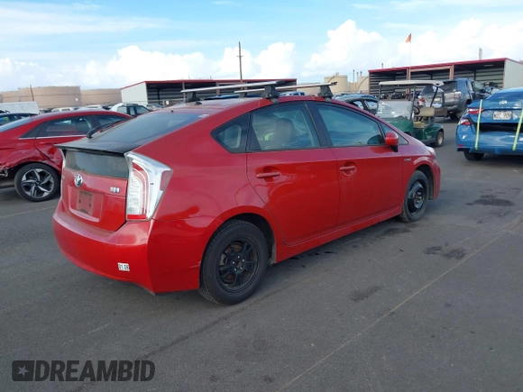 2014 Toyota Prius Four with VIN JTDKN3DU5E0366147, listed as a IAAI auction lot 41940381 with 228,525 mi miles and . Bid and sale history available at DreamBid. Image 4.