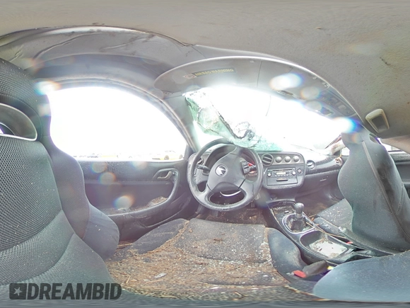 2006 Acura RSX with VIN JH4DC53846S000389, listed as a Copart auction lot 42137885 with 169,384 mi miles and Salvage Title. Bid and sale history available at DreamBid. Image 12.