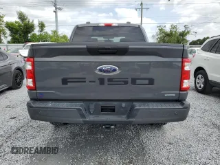 2021 Ford F-150 XL with VIN 1FTEW1CP2MFA66913, listed as a Copart auction lot 60974875 with 85,782 mi miles and Salvage title. Bid and sale history available at DreamBid. Image 6.