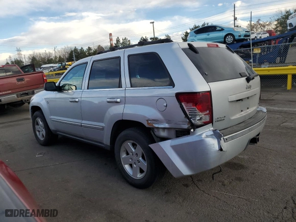 2007 Jeep Grand Cherokee Limited with VIN 1J8HR58237C569275, listed as a Copart auction lot 46633005 with 184,393 mi miles and Salvage Title. Bid and sale history available at carsss.com. Image 2.