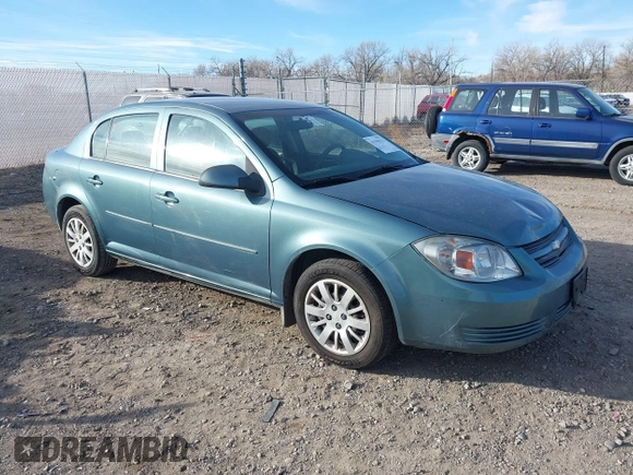 2010 Chevrolet Cobalt 1LT with VIN 1G1AD5F55A7206280, listed as a IAAI auction lot 41194312 with 148,315 mi miles and . Bid and sale history available at DreamBid. Image 1.