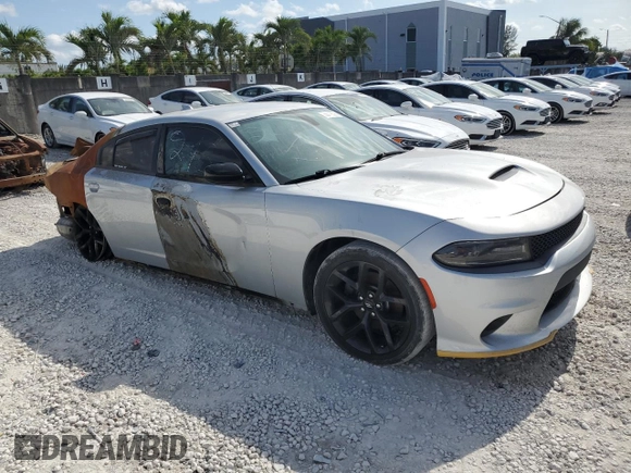 2019 Dodge Charger GT with VIN 2C3CDXHG1KH558714, listed as a Copart auction lot 56718535 with Not Provided miles and Clean Title. Bid and sale history available at DreamBid. Image 4.
