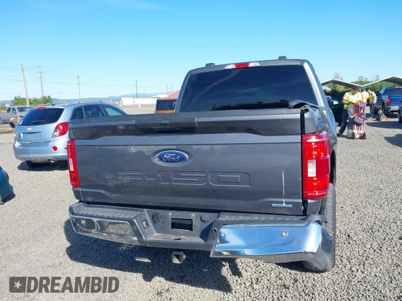 2021 Ford F-150 XL with VIN 1FTFW1E86MKD57397, listed as a IAAI auction lot 42174774 with 59,227 mi miles and . Bid and sale history available at DreamBid. Image 17.