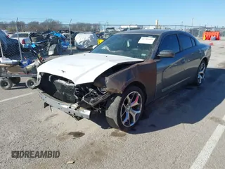 2012 Dodge Charger Police with VIN 2C3CDXAT8CH221109, listed as a IAAI auction lot 41792669 with 188,698 mi miles. Bid and sale history available at carsss.com. Image 2.