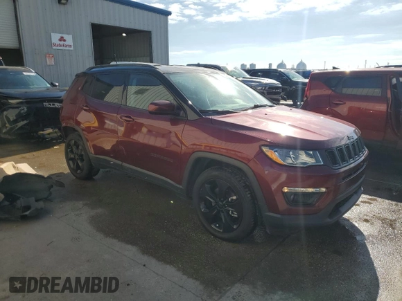 2021 Jeep Compass Latitude z VIN 3C4NJCBB8MT526873, wystawiony jako Copart lot #48359115 z przebiegiem 86 379 mil mil oraz Szkoda całkowita • Salvage title. Historia ofert i sprzedaży dostępna na DreamBid. Obrazek 4.
