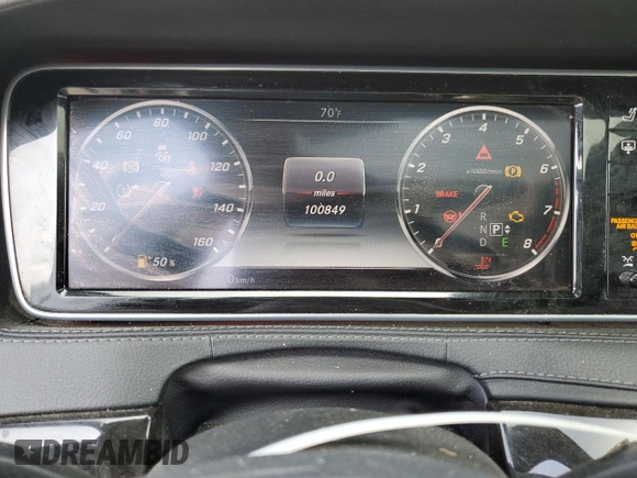 2015 Mercedes-Benz S 550 z VIN WDDUG8CB1FA083469, wystawiony jako Copart lot #54356545 z przebiegiem 100 849 mil mil oraz Szkoda całkowita • Salvage title. Historia ofert i sprzedaży dostępna na DreamBid. Obrazek 9.