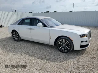 2021 Rolls-Royce Ghost z VIN SCATV0C08MU206683, wystawiony jako Copart lot #71416214 z przebiegiem 40 756 mil mil oraz Szkody całkowita. Historia ofert i sprzedaży dostępna na DreamBid. Obrazek 4.