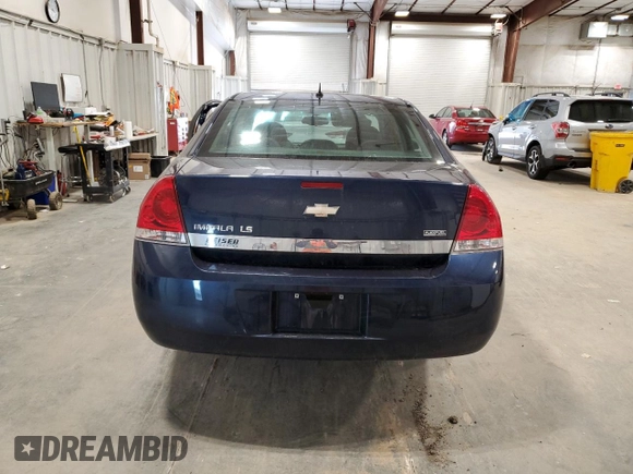 2009 Chevrolet Impala LS with VIN 2G1WB57K191167714, listed as a Copart auction lot 54899055 with 171,082 mi miles and Non Repairable. Bid and sale history available at DreamBid. Image 6.
