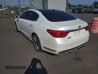 2015 Kia K900 Luxury with VIN KNALW4D49F6017480, listed as a Copart auction lot 78108624 with 126,287 mi miles and Clean Title. Bid and sale history available at carsss.com. Image 3.