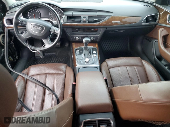 2012 Audi A6 Premium z VIN WAUFGAFCXCN041463, wystawiony jako Copart lot #58582405 z przebiegiem Nie podano mil oraz Szkoda całkowita • Salvage title. Historia ofert i sprzedaży dostępna na DreamBid. Obrazek 8.