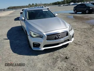 2016 Infiniti Q50 Premium with VIN JN1EV7AR7GM346372, listed as a Copart auction lot 48469255 with 97,236 mi miles and Salvage Title. Bid and sale history available at DreamBid. Image 10.