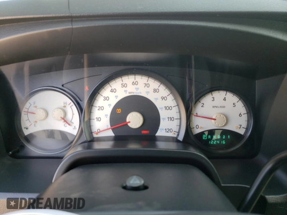 2008 Dodge Dakota ST with VIN 1D7HE22K78S539560, listed as a Copart auction lot 45878974 with 122,416 mi miles and Salvage Title. Bid and sale history available at carsss.com. Image 9.