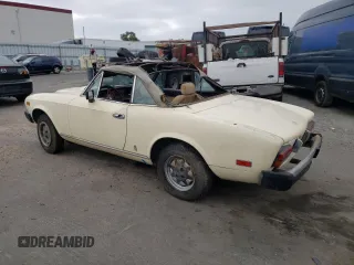 1980 FIAT 124 Spider z VIN 124CS000165091, wystawiony jako Copart lot #72478654 z przebiegiem 10 397 mil mil oraz Czysty tytuł • Clean title. Historia ofert i sprzedaży dostępna na DreamBid. Obrazek 2.