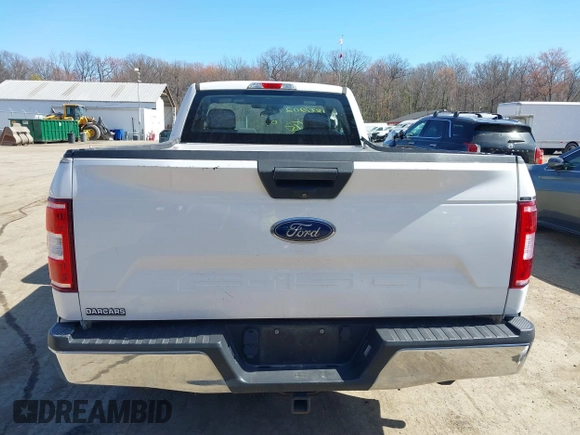 2018 Ford F-150 XL with VIN 1FTMF1CB7JKC77821, listed as a IAAI auction lot 41837002 with 128,867 mi miles. Bid and sale history available at carsss.com. Image 16.