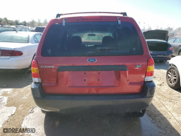 2004 Ford Escape XLT with VIN 1FMYU03174KB25014, listed as a Copart auction lot 47286444 with 238,293 mi miles and Salvage Title. Bid and sale history available at carsss.com. Image 6.