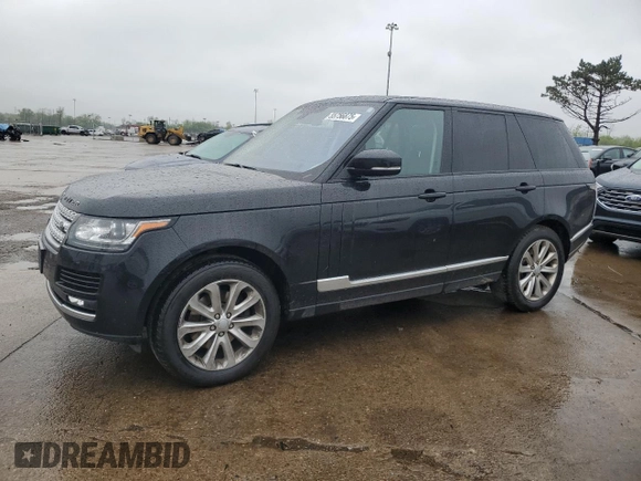 2016 Land Rover Range Rover HSE with VIN SALGS2KF2GA270687, listed as a Copart auction lot 55756875 with 142,618 mi miles and Clean title. Bid and sale history available at DreamBid. Image 1.
