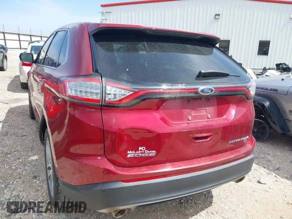 2017 Ford Edge Titanium z VIN 2FMPK4K85HBB14729, wystawiony jako IAAI lot #41846242 z przebiegiem 129 280 mil mil oraz . Historia ofert i sprzedaży dostępna na DreamBid. Obrazek 3.