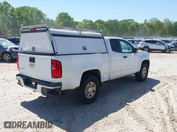 2016 Chevrolet Colorado 2WD WT with VIN 1GCHSBEA3G1238522, listed as a IAAI auction lot 42007522 with Not Provided miles and . Bid and sale history available at DreamBid. Image 4.
