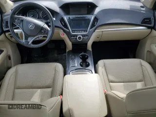 2019 Acura MDX w/Technology Pkg with VIN 5J8YD4H57KL033577, listed as a Copart auction lot 50383435 with 49,834 mi miles and Salvage Title. Bid and sale history available at carsss.com. Image 8.
