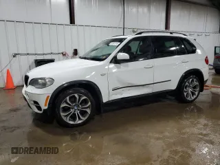 2011 BMW X5 50i with VIN 5UXZV8C56BL418948, listed as a Copart auction lot 61951315 with 98,175 mi miles and Salvage title. Bid and sale history available at DreamBid. Image 1.