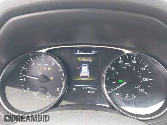 2016 Nissan Rogue SL with VIN 5N1AT2MV7GC822943, listed as a IAAI auction lot 42062218 with 119,274 mi miles and . Bid and sale history available at DreamBid. Image 7.