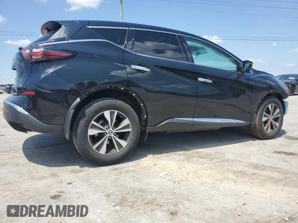 2019 Nissan Murano S with VIN 5N1AZ2MJ6KN119102, listed as a Copart auction lot 54857515 with 108,267 mi miles and Salvage Title. Bid and sale history available at DreamBid. Image 3.