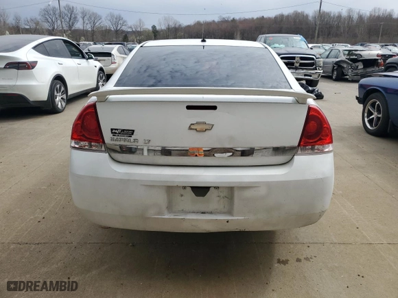 2010 Chevrolet Impala LT with VIN 2G1WB5EN2A1257391, listed as a Copart auction lot 47233715 with 172,270 mi miles and Salvage Title. Bid and sale history available at carsss.com. Image 6.