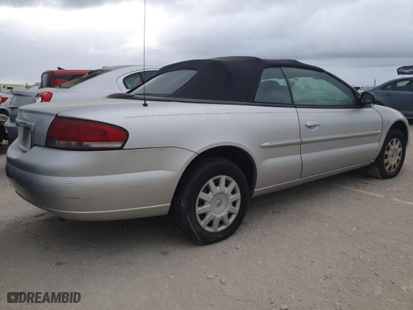 2004 Chrysler Sebring LX with VIN 1C3EL45X24N108546, listed as a Copart auction lot 76818264 with 0 mi miles and Non Repairable. Bid and sale history available at carsss.com. Image 3.