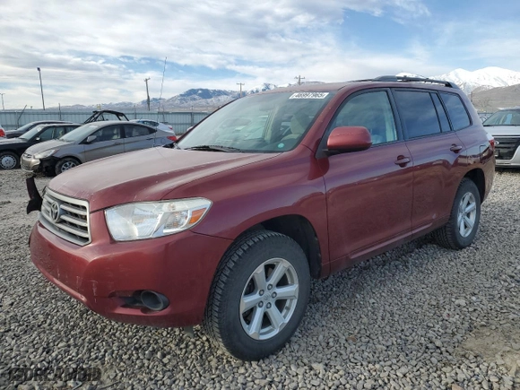2009 Toyota Highlander with VIN JTEES41A892131124, listed as a Copart auction lot 46997965 with 179,386 mi miles and Salvage Title. Bid and sale history available at carsss.com. Image 1.