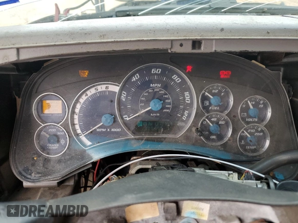 2002 Chevrolet Tahoe LS with VIN 1GNEC13Z52R230281, listed as a Copart auction lot 53447985 with 309,170 mi miles and Salvage title. Bid and sale history available at DreamBid. Image 9.