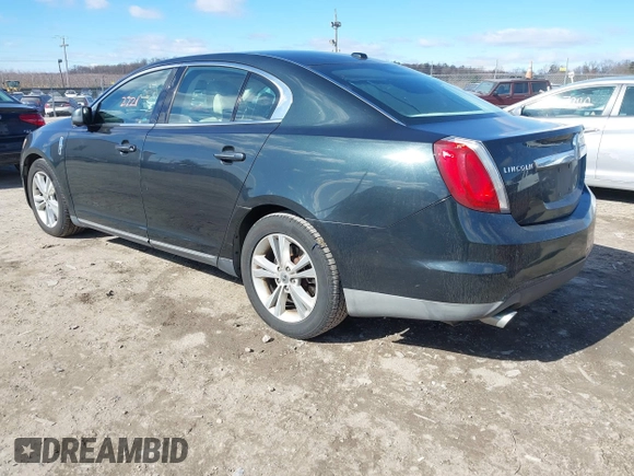 2010 Lincoln MKS with VIN 1LNHL9ER9AG604947, listed as a IAAI auction lot 41552721 with 143,130 mi miles. Bid and sale history available at carsss.com. Image 3.