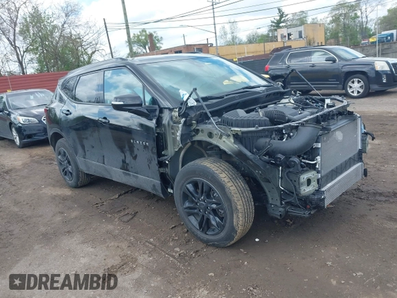 2022 Chevrolet Blazer LT with VIN 3GNKBHR47NS136060, listed as a IAAI auction lot 42181642 with Not provided miles and . Bid and sale history available at DreamBid. Image 1.
