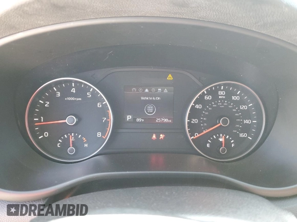2021 Kia Sportage EX with VIN KNDPNCAC2M7924768, listed as a Copart auction lot 57914625 with 25,798 mi miles and Salvage title. Bid and sale history available at DreamBid. Image 9.
