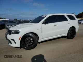2022 Dodge Durango R/T Plus with VIN 1C4SDJCT0NC107189, listed as a Copart auction lot 58378735 with 44,364 mi miles and Salvage title. Bid and sale history available at DreamBid. Image 1.