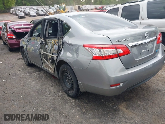 2014 Nissan Sentra SV with VIN 3N1AB7AP1EL689594, listed as a IAAI auction lot 42080804 with 227,304 mi miles and . Bid and sale history available at DreamBid. Image 3.
