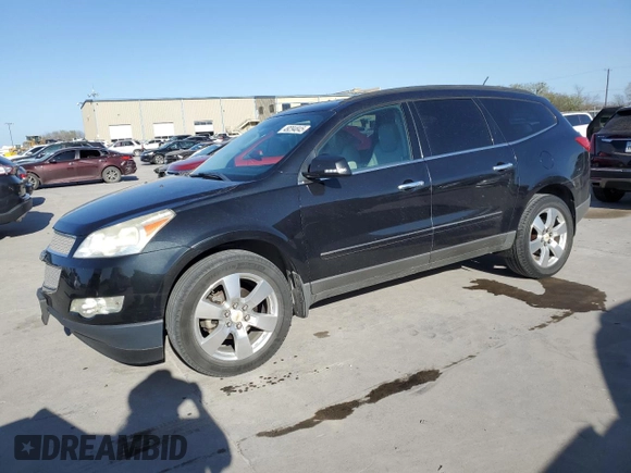 2012 Chevrolet Traverse LTZ z VIN 1GNKRLED7CJ261692, wystawiony jako Copart lot #49294845 z przebiegiem 207 616 mil mil oraz Czysty tytuł • Clean title. Historia ofert i sprzedaży dostępna na DreamBid. Obrazek 1.