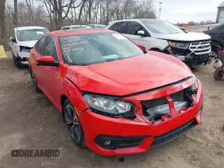 2018 Honda Civic EX-L with VIN JHMFC1F74JX021422, listed as a IAAI auction lot 41837765 with 42,632 mi miles and . Bid and sale history available at DreamBid. Image 1.
