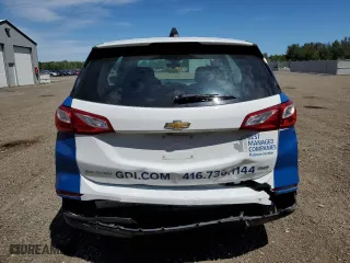 2019 Chevrolet Equinox LS with VIN 2GNAXSEV0K6121192, listed as a Copart auction lot 60967374 with 125,337 mi miles and Salvage Title. Bid and sale history available at carsss.com. Image 6.