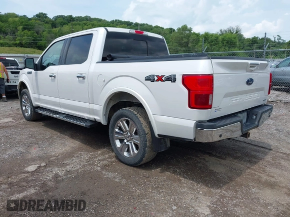 2018 Ford F-150 XL with VIN 1FTEW1EG7JKE76476, listed as a IAAI auction lot 42575219 with 183,308 mi miles and . Bid and sale history available at DreamBid. Image 3.
