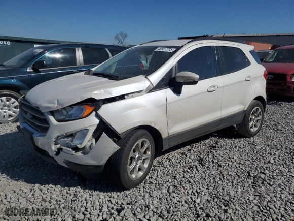 2020 Ford EcoSport SE with VIN MAJ3S2GE7LC377776, listed as a Copart auction lot 46927775 with 106,553 mi miles and Salvage Title. Bid and sale history available at carsss.com. Image 1.