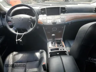 2008 Infiniti M with VIN JNKAY01E38M605396, listed as a Copart auction lot 61312614 with 115,937 mi miles and Salvage Title. Bid and sale history available at carsss.com. Image 8.