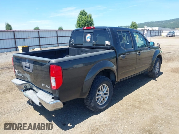 2017 Nissan Frontier Pro-4X with VIN 1N6AD0EV1HN733442, listed as a IAAI auction lot 42646495 with 80,124 mi miles and . Bid and sale history available at DreamBid. Image 4.