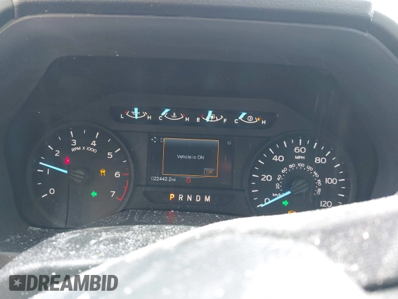 2020 Ford F-150 XL with VIN 1FTMF1CP3LKE03557, listed as a IAAI auction lot 42017506 with 22,442 mi miles and . Bid and sale history available at DreamBid. Image 7.