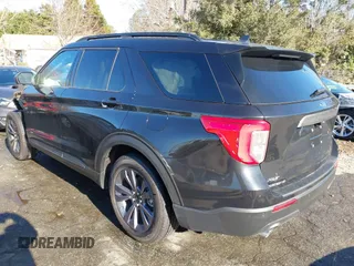 2024 Ford Explorer XLT with VIN 1FMSK7DHXRGA20820, listed as a IAAI auction lot 41034066 with 4,407 mi miles and . Bid and sale history available at DreamBid. Image 3.