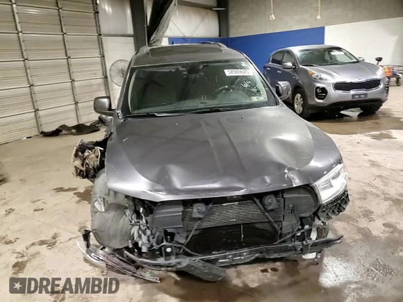 2017 Dodge Durango SXT with VIN 1C4RDJAG3HC905274, listed as a Copart auction lot 58989625 with 87,498 mi miles and Salvage title. Bid and sale history available at DreamBid. Image 15.