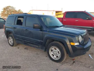 2014 Jeep Patriot Sport with VIN 1C4NJPBB8ED741698, listed as a IAAI auction lot 41516888 with 73,340 mi miles. Bid and sale history available at carsss.com. Image 1.