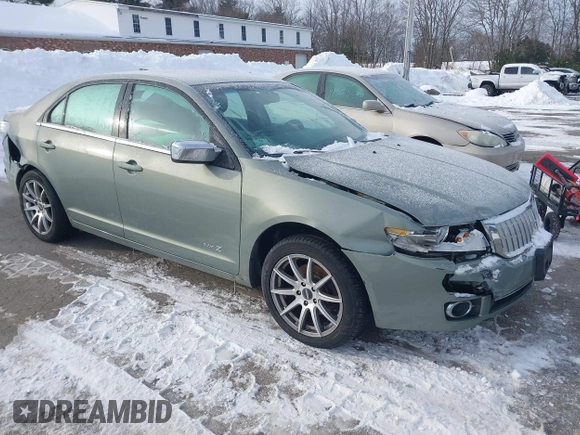 2008 Lincoln MKZ with VIN 3LNHM28T78R634477, listed as a IAAI auction lot 41412692 with 84,789 mi miles. Bid and sale history available at carsss.com. Image 1.
