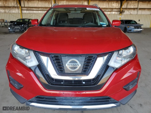2017 Nissan Rogue SL with VIN JN8AT2MV1HW276486, listed as a Copart auction lot 54625715 with 185,684 mi miles and Clean Title. Bid and sale history available at carsss.com. Image 5.