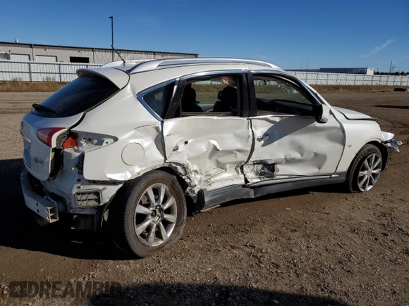 2017 Infiniti QX50 with VIN JN1BJ0RR1HM400552, listed as a Copart auction lot 78282454 with 66,294 mi miles and Salvage Title. Bid and sale history available at DreamBid. Image 3.